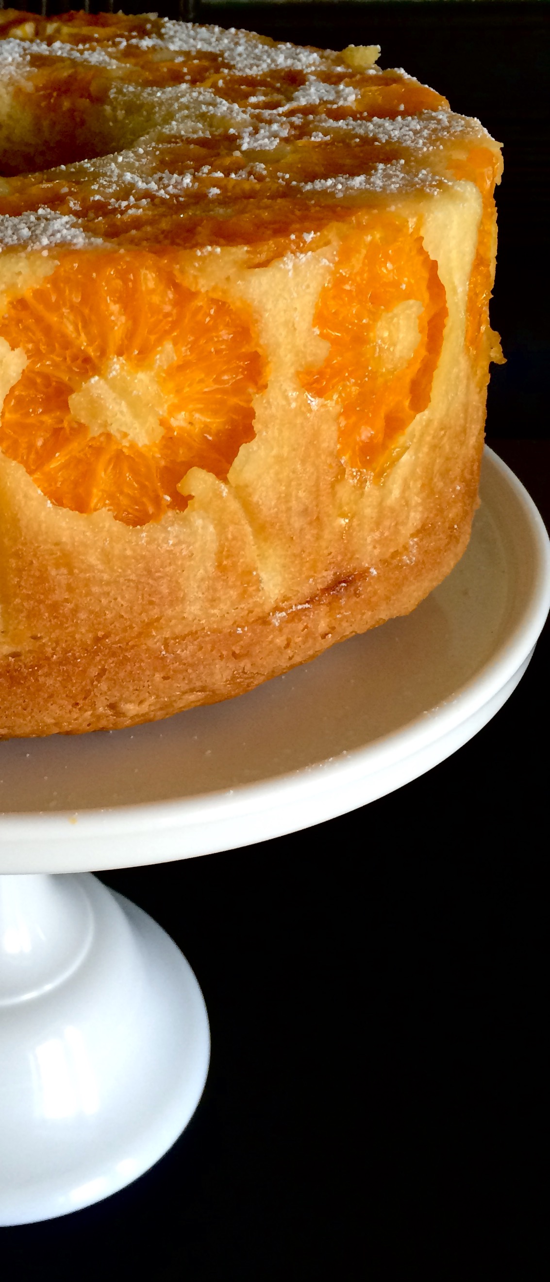 Mandarin Orange Pound Cake - Half