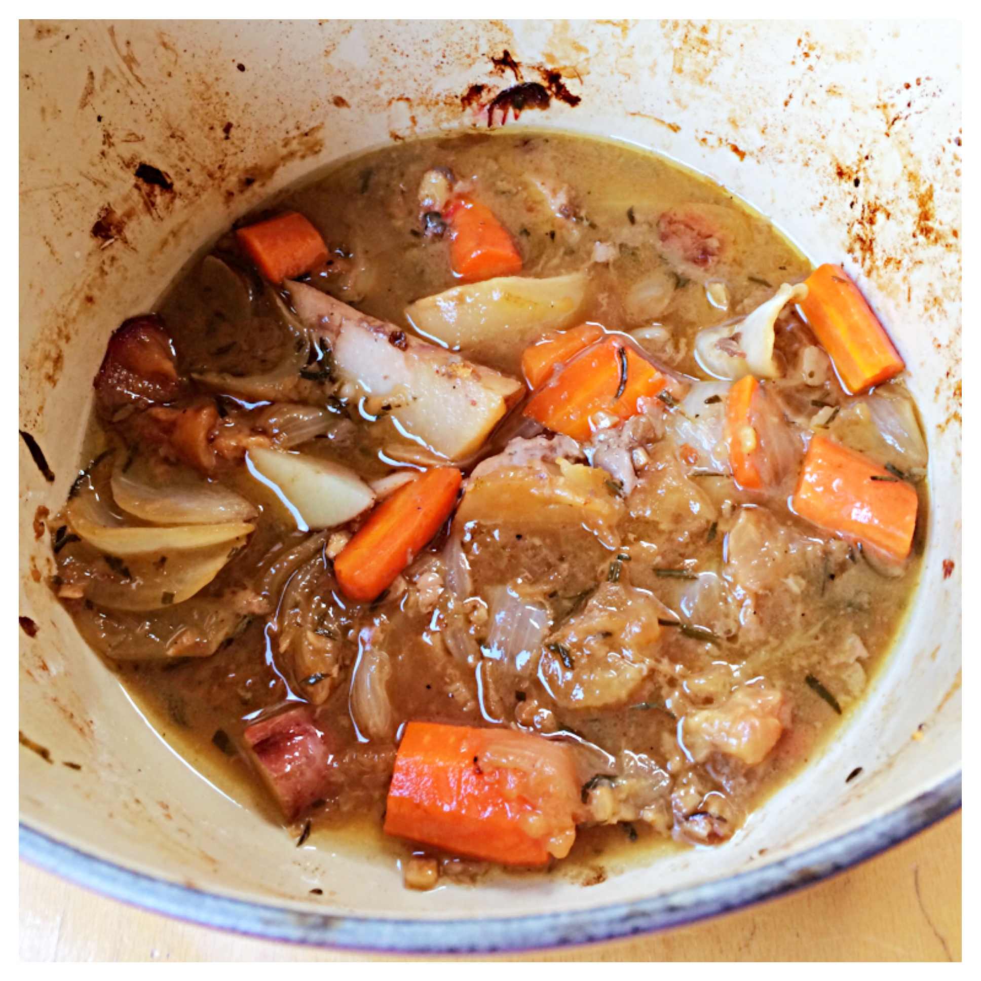 The Makings of the Plum Sauce