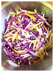 Julienned Slaw Veggies