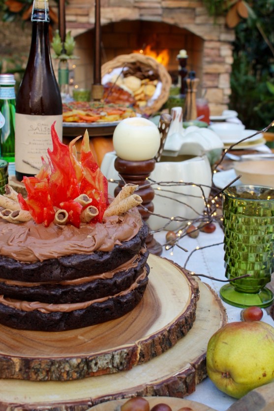 fireside-brownie-cake