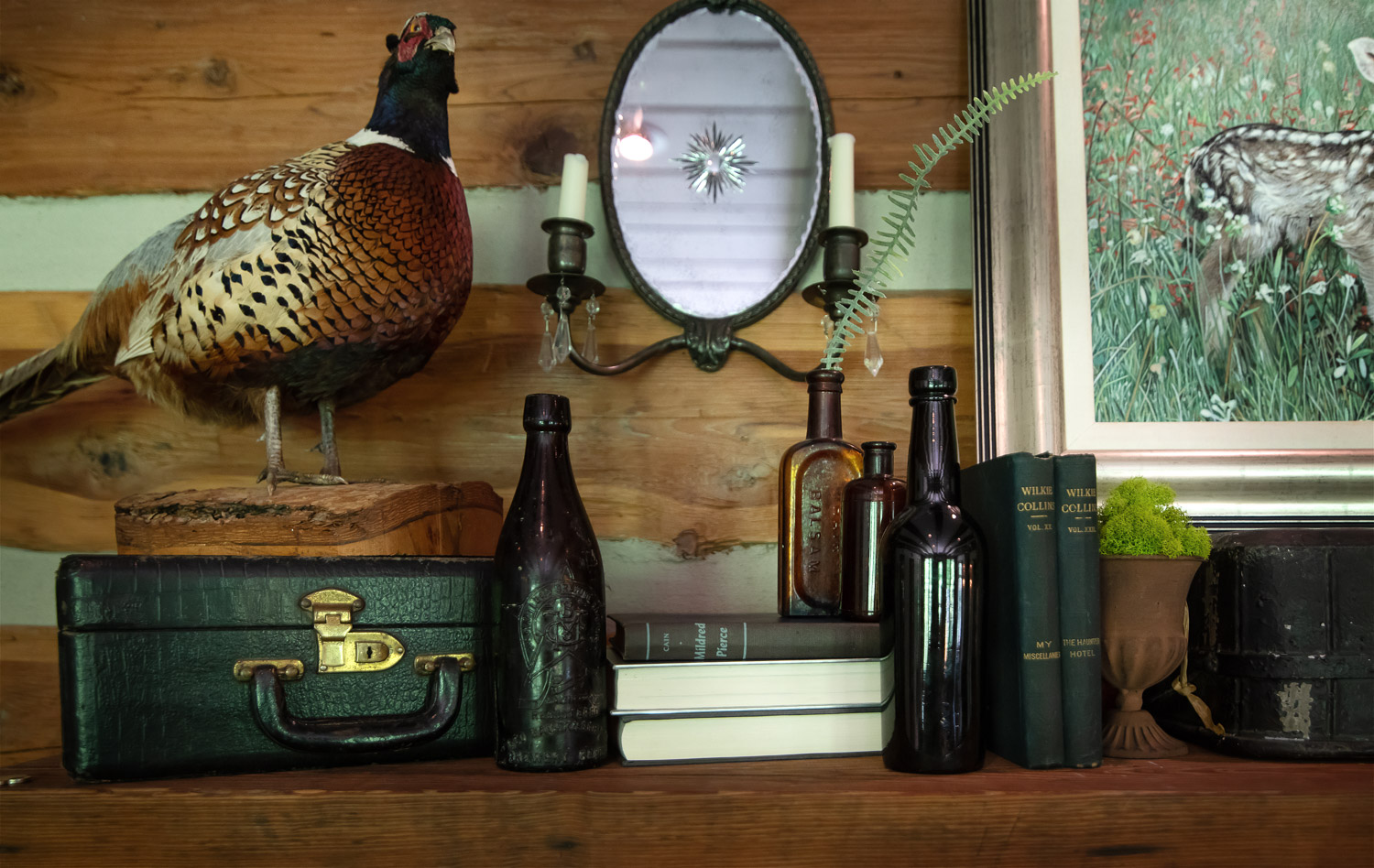 Westview Cabin Mantel